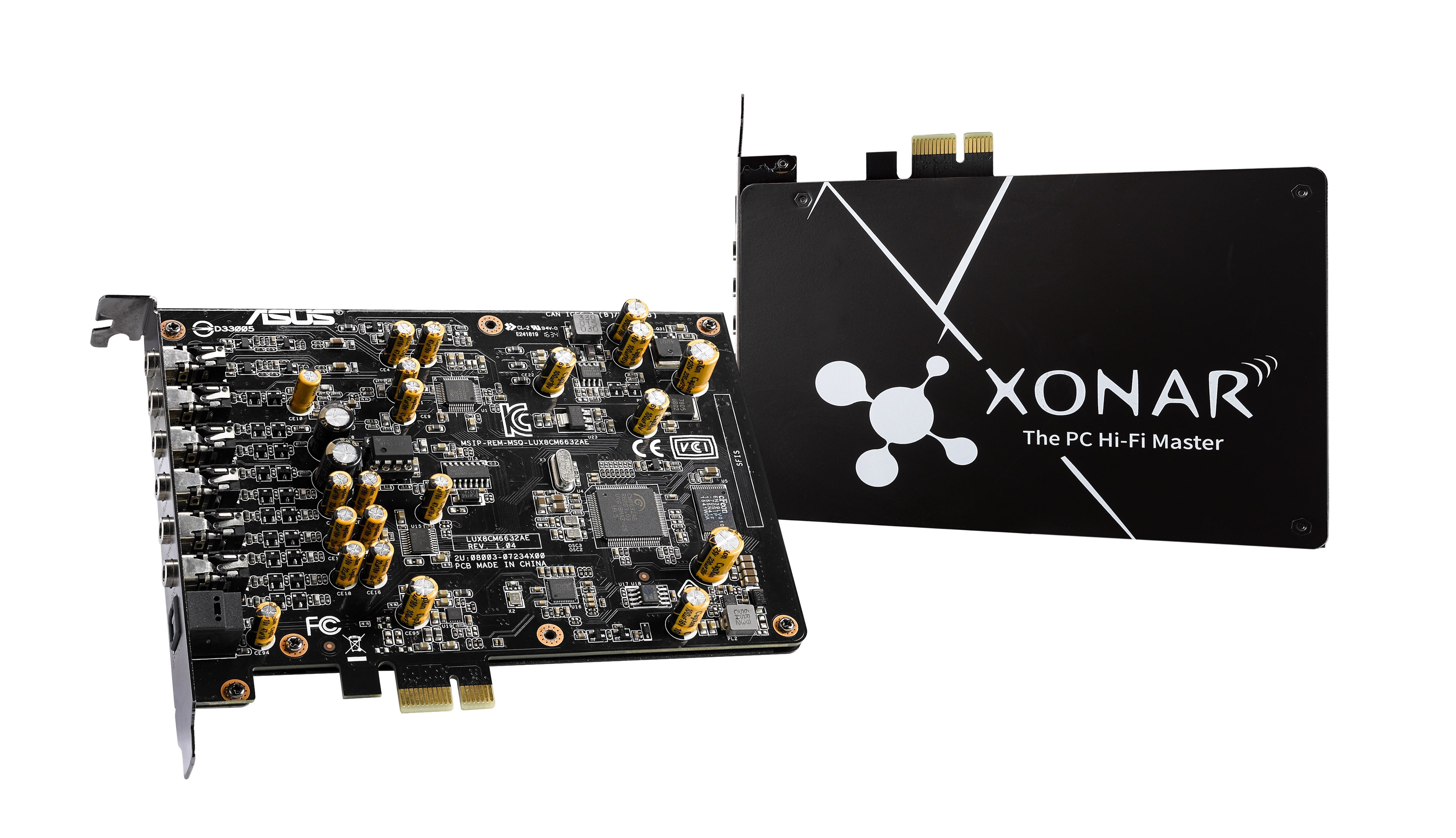 ASUS Xonar AE Internal 7.1 channels PCI-E ASUS Xonar AE Internal 7.1 channels PCI-E